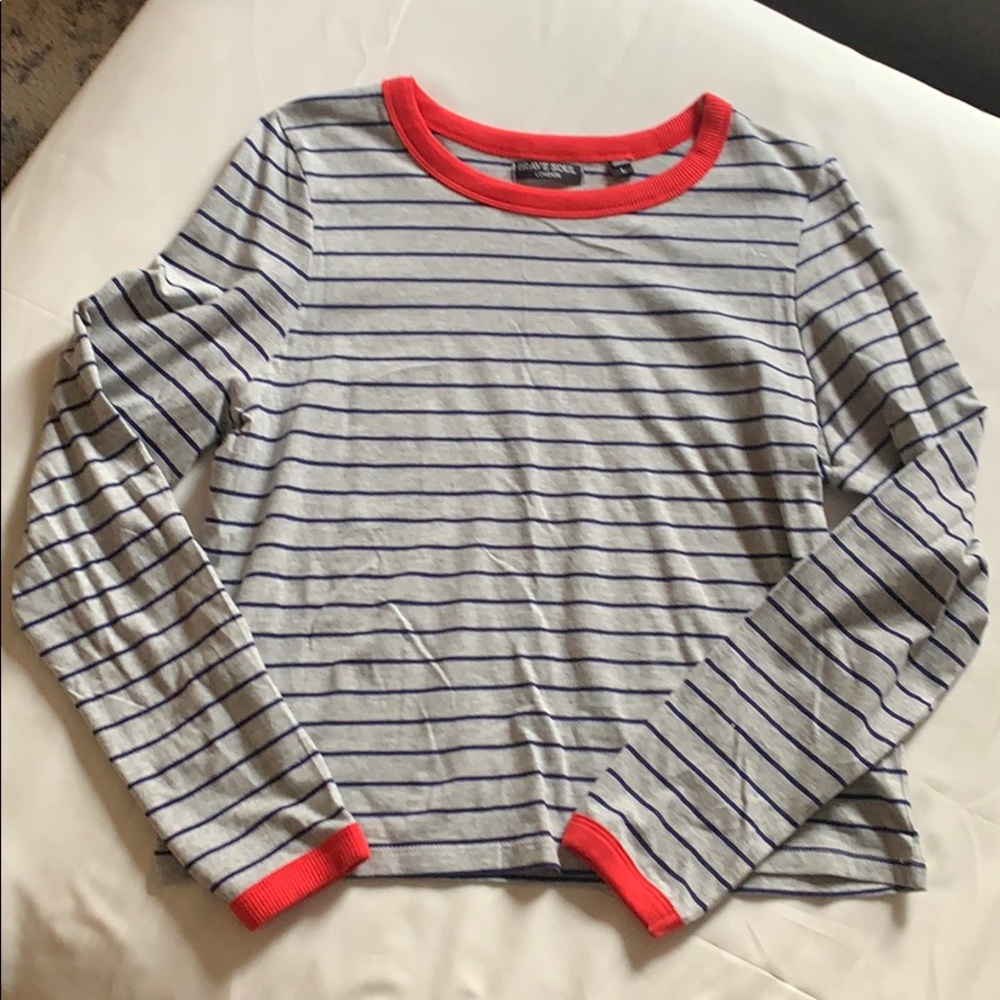 Casual and Cute Striped Tee